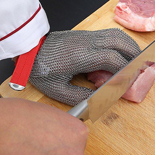Anself Cut Resistant Stainless Steel Mesh Glove Great or Die!