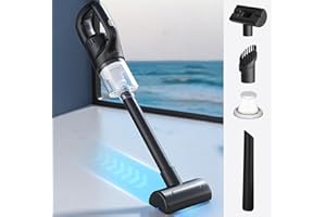 Gosuguu Small Car Portable Handheld Vacuum Cleaner - Dual-use Rechargeable High-Power Powerful Vacuum Cleaner,4500mbar Suction Vacuum Cleaner with Low Noise,Easy to Clean Car Interior,Home,Office