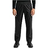 Bass Creek Outfitters Men's Rain Pants - Waterproof Lightweight Outdoor Pants for Hiking, Fishing, and Work (Sizes: M-XXL)