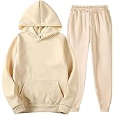 XINGJIAARTS Womens 2 Piece Outfits Lounge Hoodie Sweatsuit Sets Oversized Sweatshirt Baggy Workout Sets For Men Sweatpants