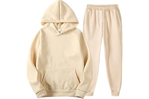 JMMSlmax 2 Piece Women Solid Color Hooded Sweatshirt and Pant Tracksuit Sport Suit Women Hoodie Tracksuit Jogger Pant Outfits