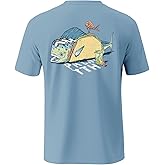 Palmyth Men's Fishing Short Sleeve UPF 50+ T-Shirt