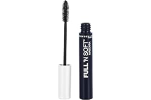 Maybelline New York Full 'N Soft Washable Mascara, Very Black, 1 Count