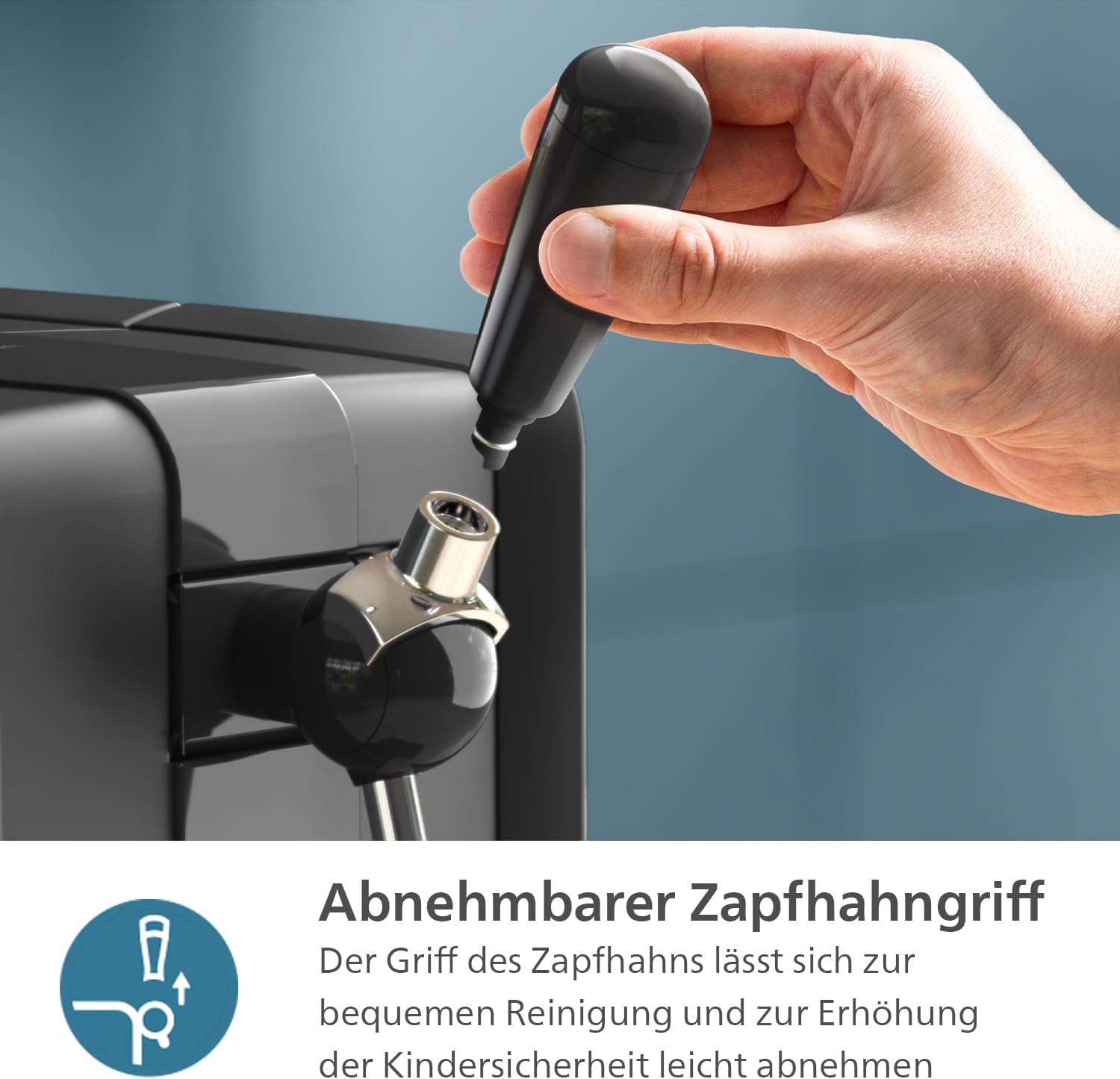 Philips PerfectDraft Bierzapfanlage für zu Hause, 6 l, Frisches, 3° Grad Kaltes Bier für 30 Tage mit LED-Anzeigen (HD3760/90) 6
