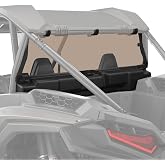 HugeUTV Tinted Rear Windshield for RZR XP 1000 / XP 4 1000 2024 2025 | Polycarbonate UTV Dark Windscreen for Polaris RZR XP 1000/XP4 1000 2024 2025+, Tinted Rear Window Protects Accessories