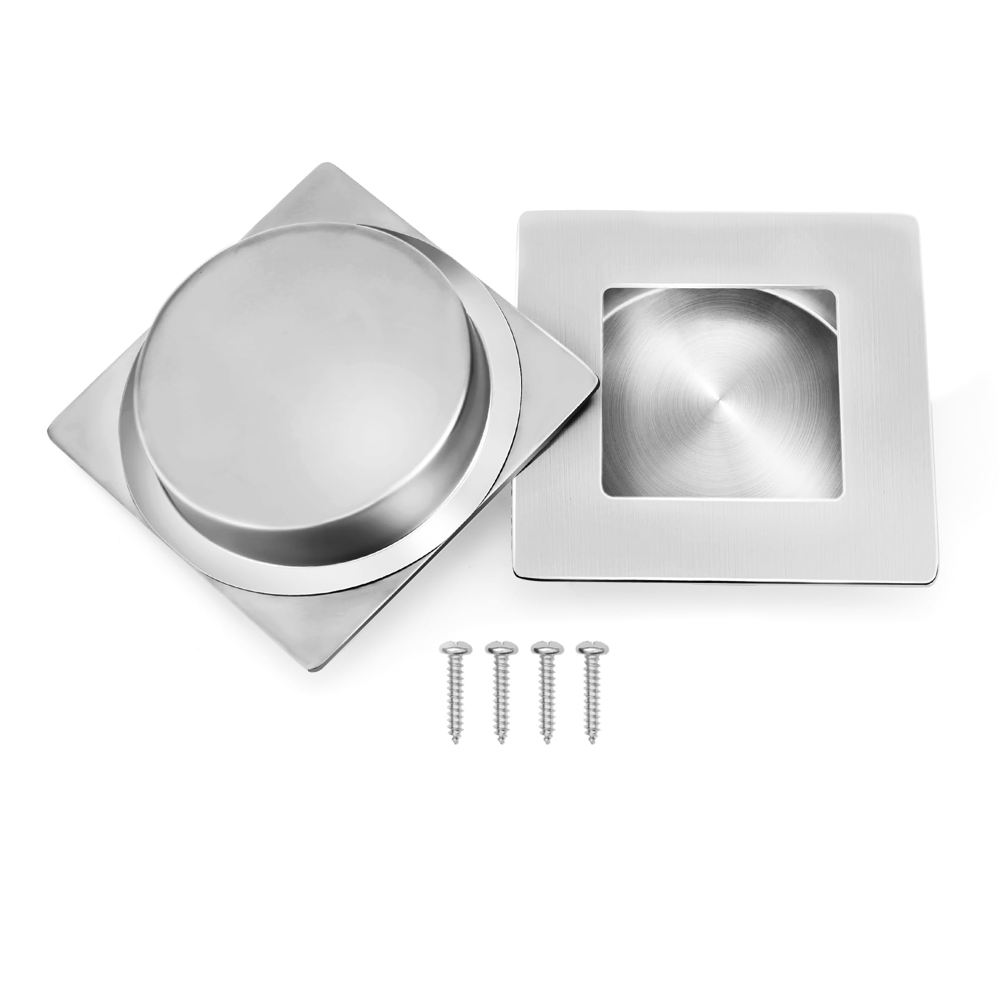 Malimali 2-3/4 Inch Recessed Finger Flush Pulls for