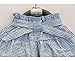 FEITONG Kids Girls Cute Bow Girl Pattern Shirt Top Grid Shorts Set Clothing (Age:5-6Y)