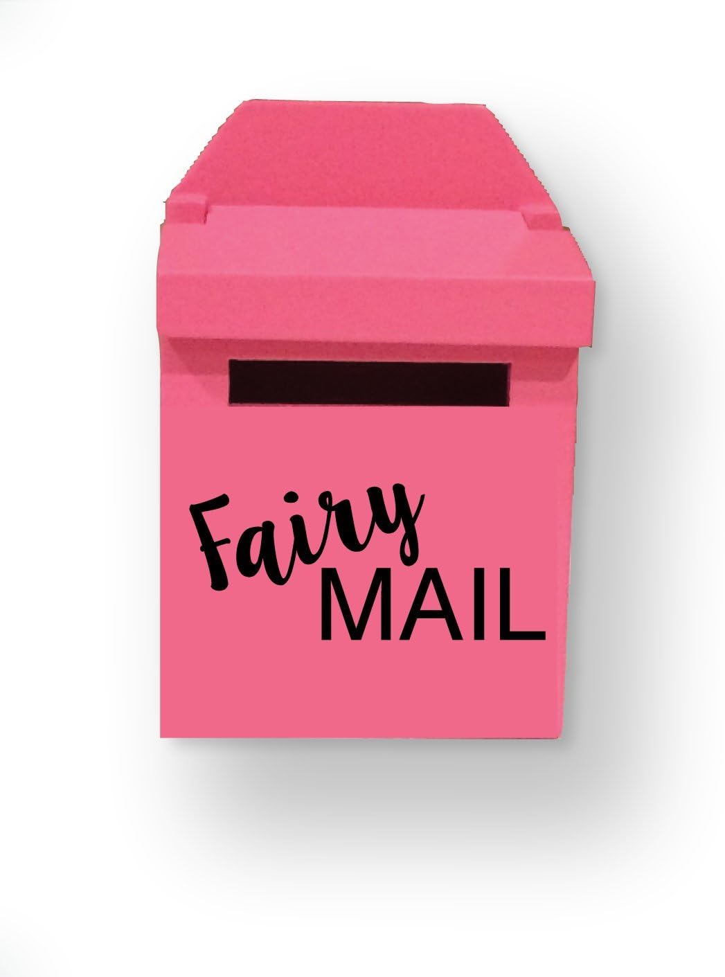 15 Monkeys Pink Wooden Fairy Mailbox