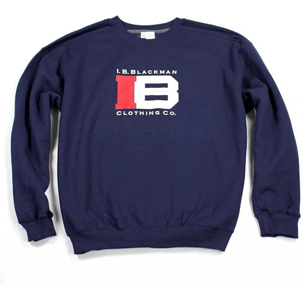 I. B. Blackman Collection Men's Signature Sweatshirt M I. B. Blackman Collection Men's Signature Sweatshirt M