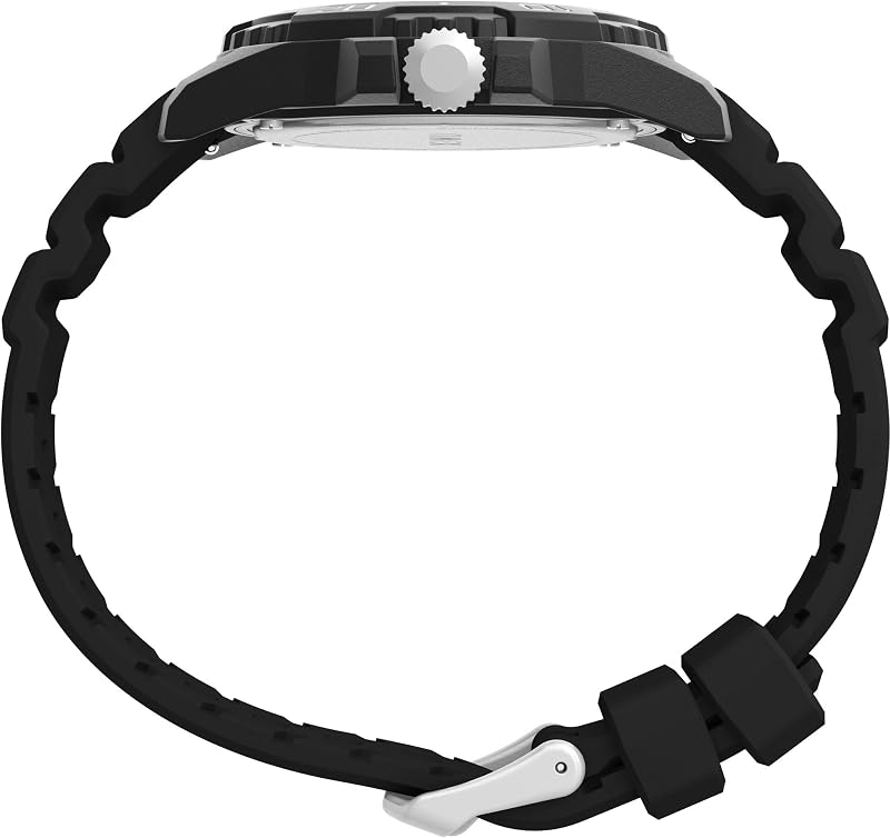 Herren Analog Quarz Uhr mit Silikon Armband TW5M61200