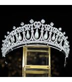 Amazon.com : Sepbridals Cubic Zirconia Big Luxembourg Replica