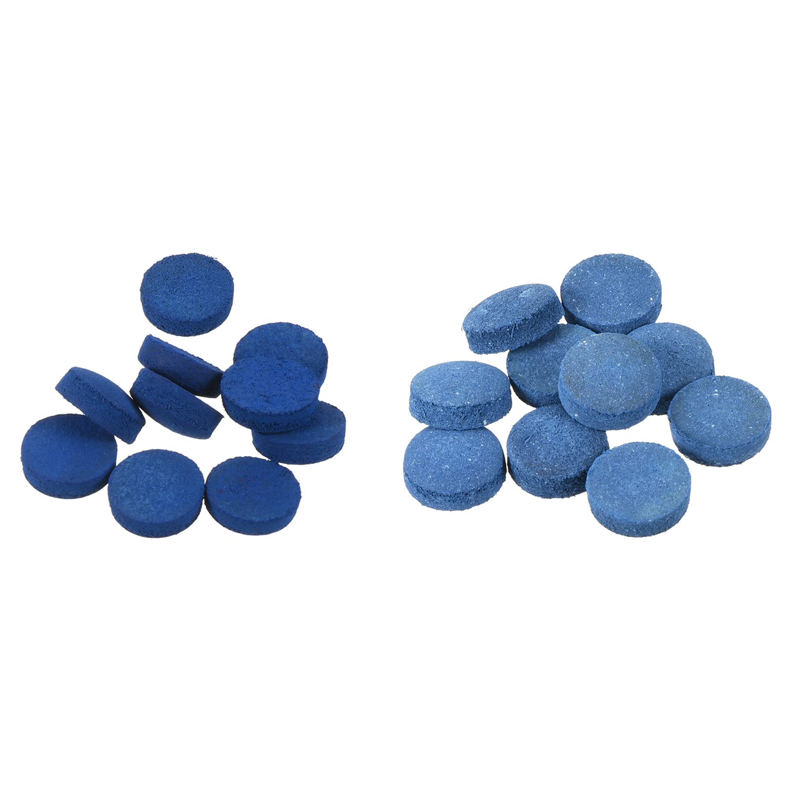 PATIKIL 12mm 13mm Pool Cue Tips, 20 Pack Pool Billiard Cue Tips Pool Stick Replacement Tips Pool Stick Tips Snooker Cue Tips, Blue