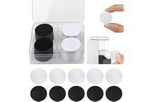 CATEPHE 50 Pcs NFC Stickers Tags, NFC Cards with Adhesive Back, Round Rewritable NFC Cards, 504 Bytes Memory Compatible (25mm)