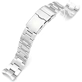 MiLTAT 20mm Super-O Watch Band compatible with Seiko SKX023 Mid-size Diver