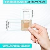 MedVance Silicone Bordered Adhesive Foam Dressing 5x5 cm Box of 5 view 3