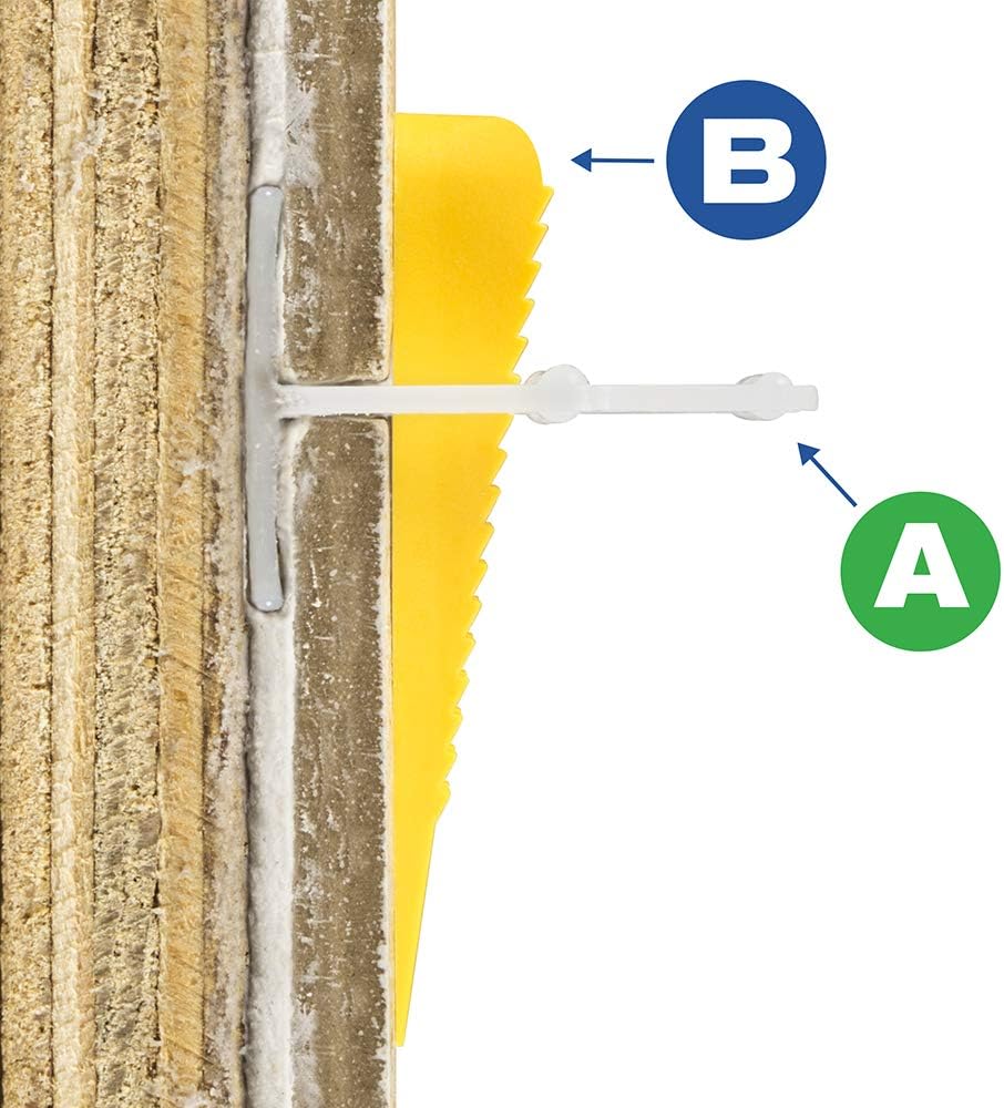 Qep 99726 LASH Wedges, White, 100 - - 