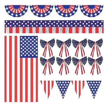 Amazon Com Hollydel Patriotic American Flag Outdoor Decorating