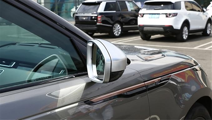 Range Rover Evoque Gloss Black Side Wing Door Vent Covers Genuine