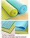 RanBow floor PVC waterproof multifunction thick mat,Use in the living room, bedroom, kitchen, bathroom, closet, shoe rack.Non-slip mats, game pad, Baby crawling mat , baby floor mat(43 * 180*),Green