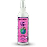 earthbath Wild Cherry 3-in-1 Puppy Deodorizing Spritz, 8 Oz (1 Pack) | Dog Odor Eliminator for Strong Odor, Cruelty-Free Dog Cologne, Wash Spray, Made in USA, Pet Perfume Supplies