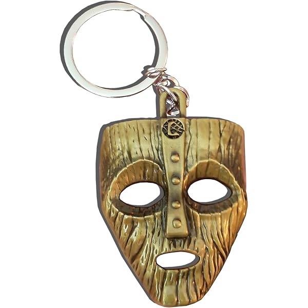 Amazon.com: The Mask Keychain | Jim Carrey Movie | 1994 Comedy