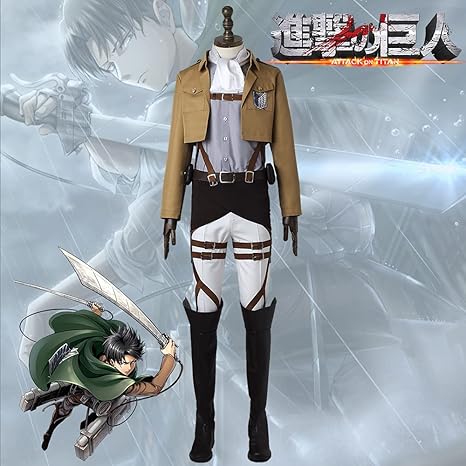 Amazon セックスライフ 衣装 靴 セット Attack On Titan 進撃の巨人 リヴァイ アッカーマン 調査兵団 コスプレ衣装 Cosplay イベンド 変装 仮装 プレゼント 祭り仮装 コスチューム コス 衣装 女性xl コスプレ 仮装 通販
