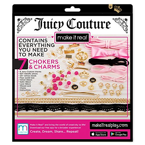 Charms. DIY Choker Jewelry Making Kit 