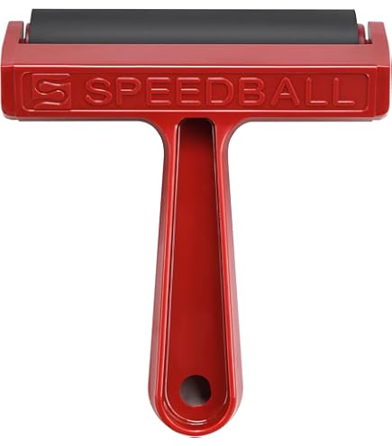 Speedball, inktrollen van zacht rubber