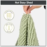 Emma Barclay Noodle Soft Touch Non-Slip Bath Rug Sage Green 45x75cm view 5