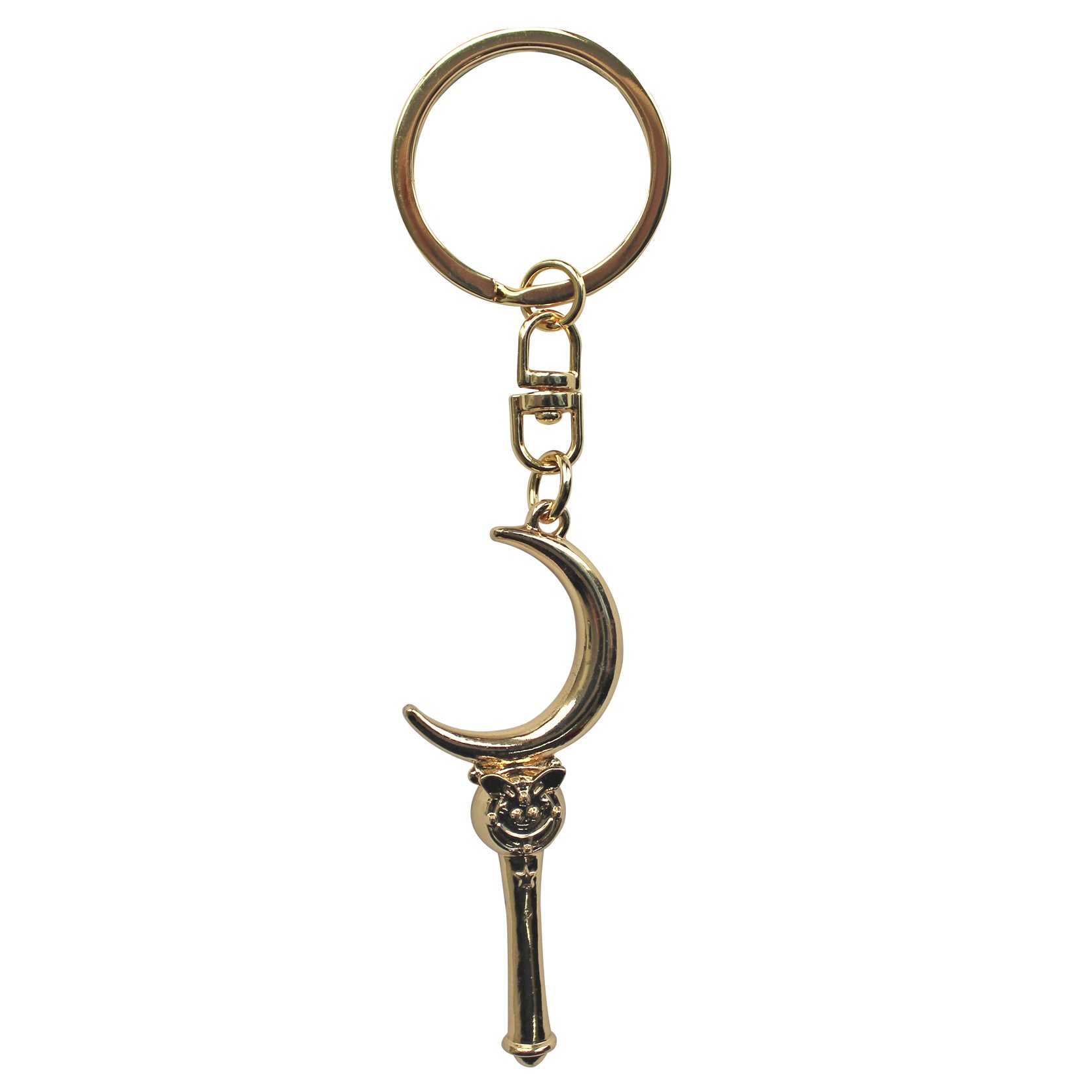 ABYStyle Sailor Moon 3D Premium Metal Keyring - Moon Stick, Unisex-Adults