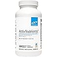 XYMOGEN ActivNutrients with Iron and Copper - Multivitamin Multimineral for Wellness, Immune, Energy and Mood Support - Chelated Minerals + Active B Vitamins with Folate (120 Capsules)