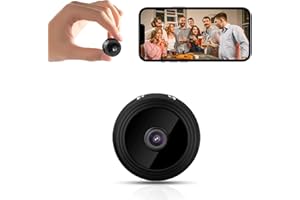 eroerl Hidden Camera-Spy Cameras-1080P HD Night Vision-WiFi Wireless Cam-Nanny Camera-Pet/Baby - HD Surveillance Cam - Surveillance Cameras with Motion Detection and Night Vision