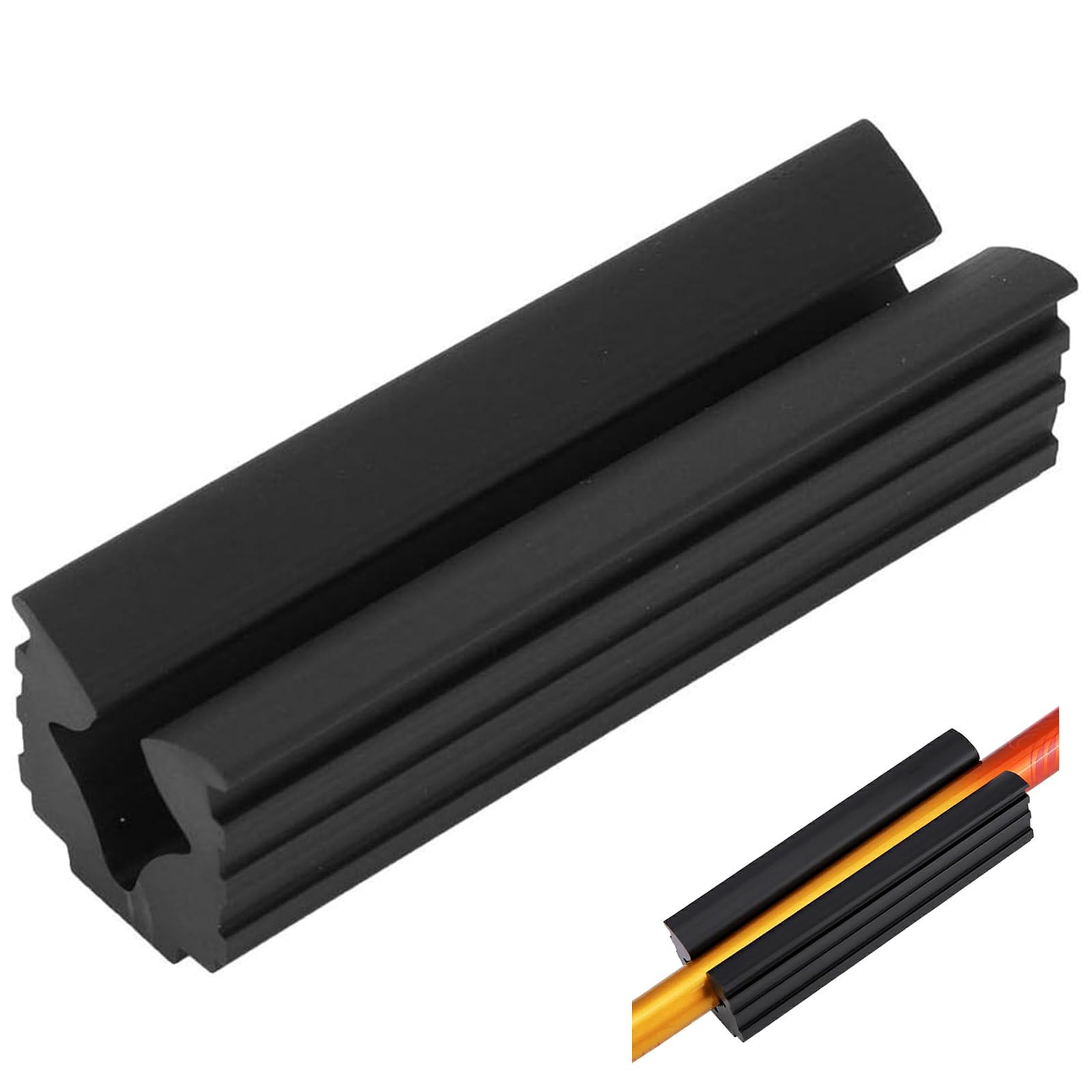 Golf Club Vise Clamp, Golf Club Rubber Vise Clamp Putters Vice Grip Club Shaft Accessory Tool Black