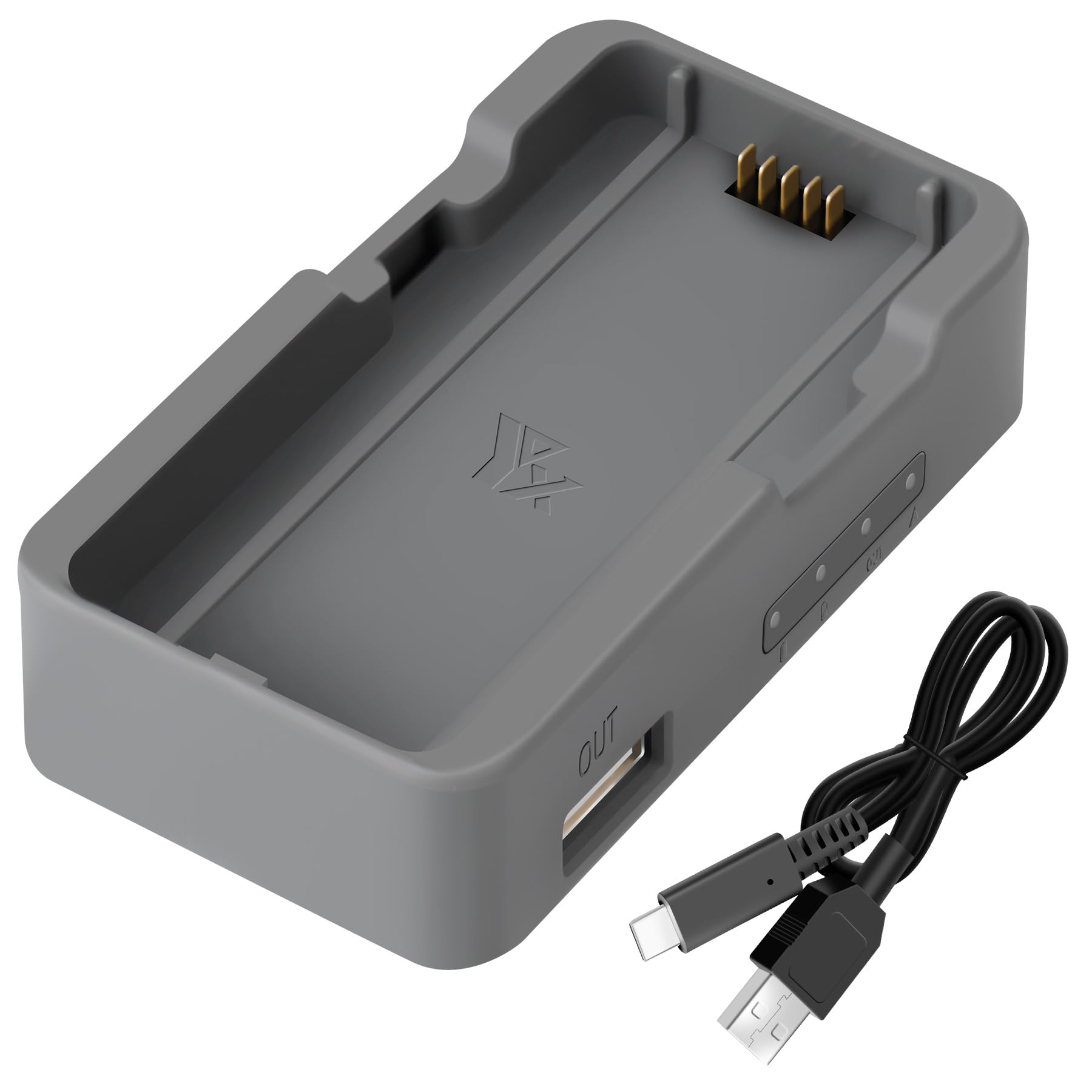 LONGTECH USB Battery Charger for DJI Neo 2 Drone,Single Two-Way Charging Hub, Charge Accessories