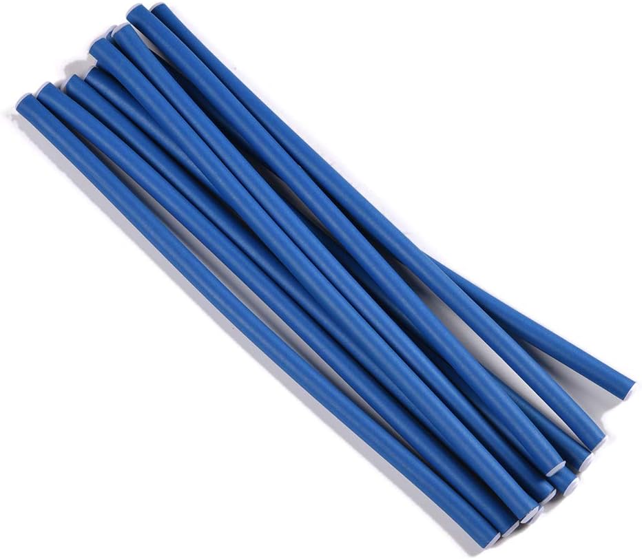 Soft Flexi Twist Roller Set Spiral Hair Foam Curler Roll Set 4 Pack Deal Soft Twist-Flex Foam Hair Roller Curling Rods Flexi-Rods Bendy Curl Hair Rollers(40Rods)