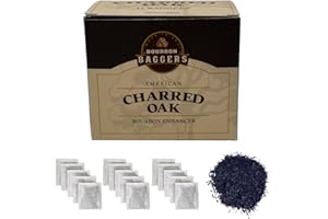 Bourbon Baggers - 15 Count - 100% Charred Oak - Barrel Finish Bourbon, Whiskey, Tequila, Rum, or Wine in Minutes