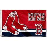 WinCraft Boston Red Sox Logo Insignia 3x5 Foot Grommet Banner Flag
