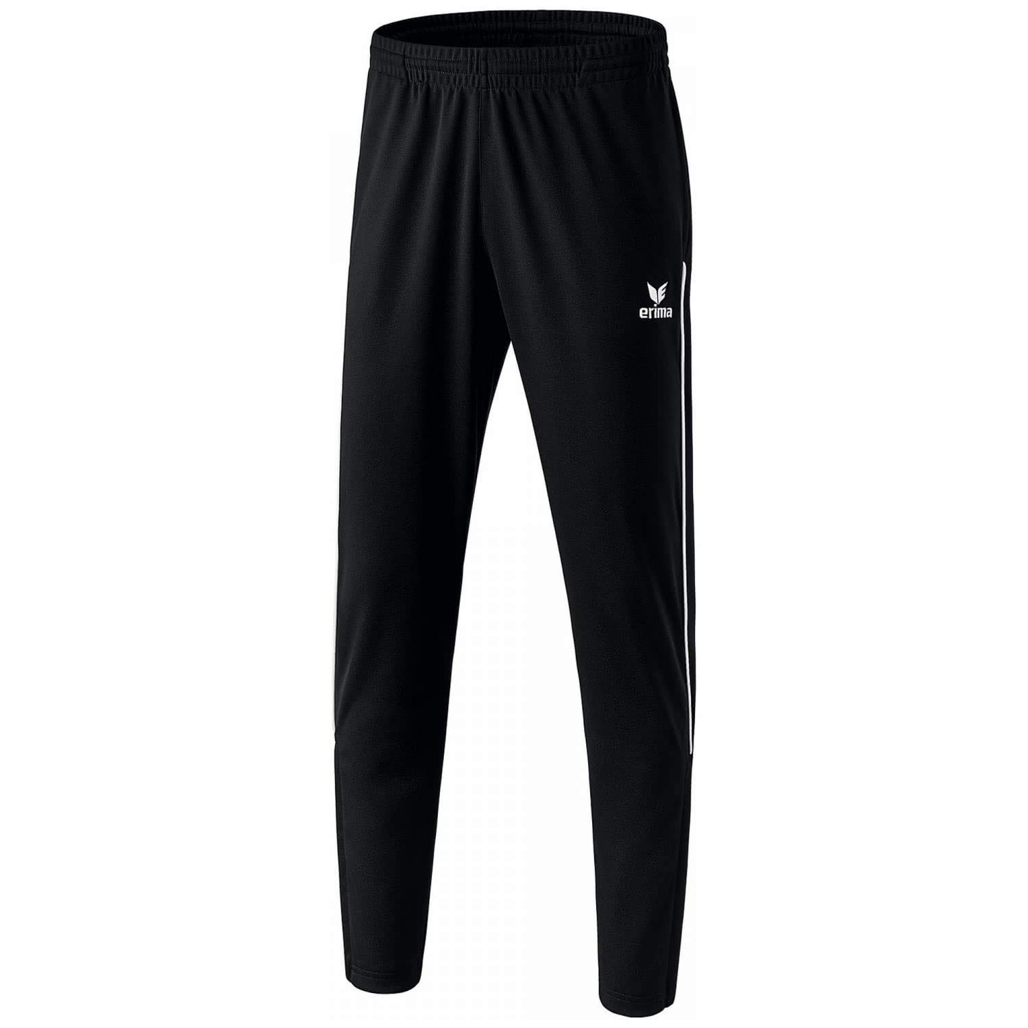 Erima Kids Calf Insert with Piping 2.0 Training Pants - Black, Size 116