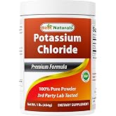 Best Naturals Potassium Chloride Pure Powder 1 Pound