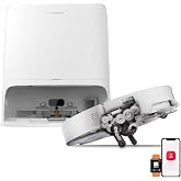 roborock 2026 New Qrevo Edge 3 Pro Robot Vacuum and Mop, 36000 Pa Suction | 300+ Obstacle Avoidance, 3.46 in Double-Layer Threshold, Zero-Tangling, Corner to Edge Cleaning, 212&deg;F Mop Self-Cleaning