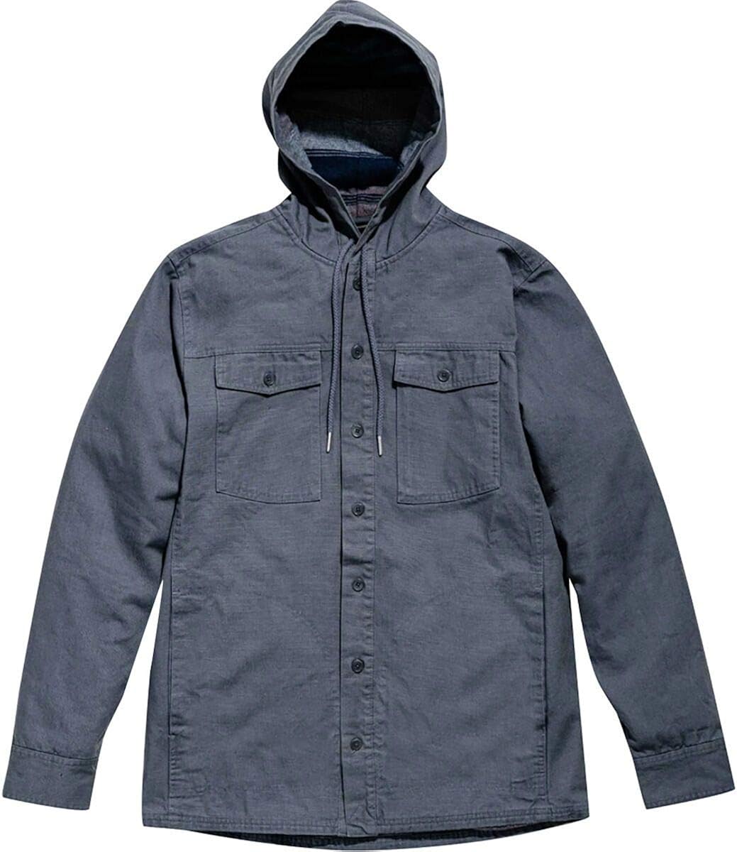 flannel lined hoodie