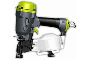 Coil Roofing Nailer, Pneumatic, 15-Degree -MMCN450