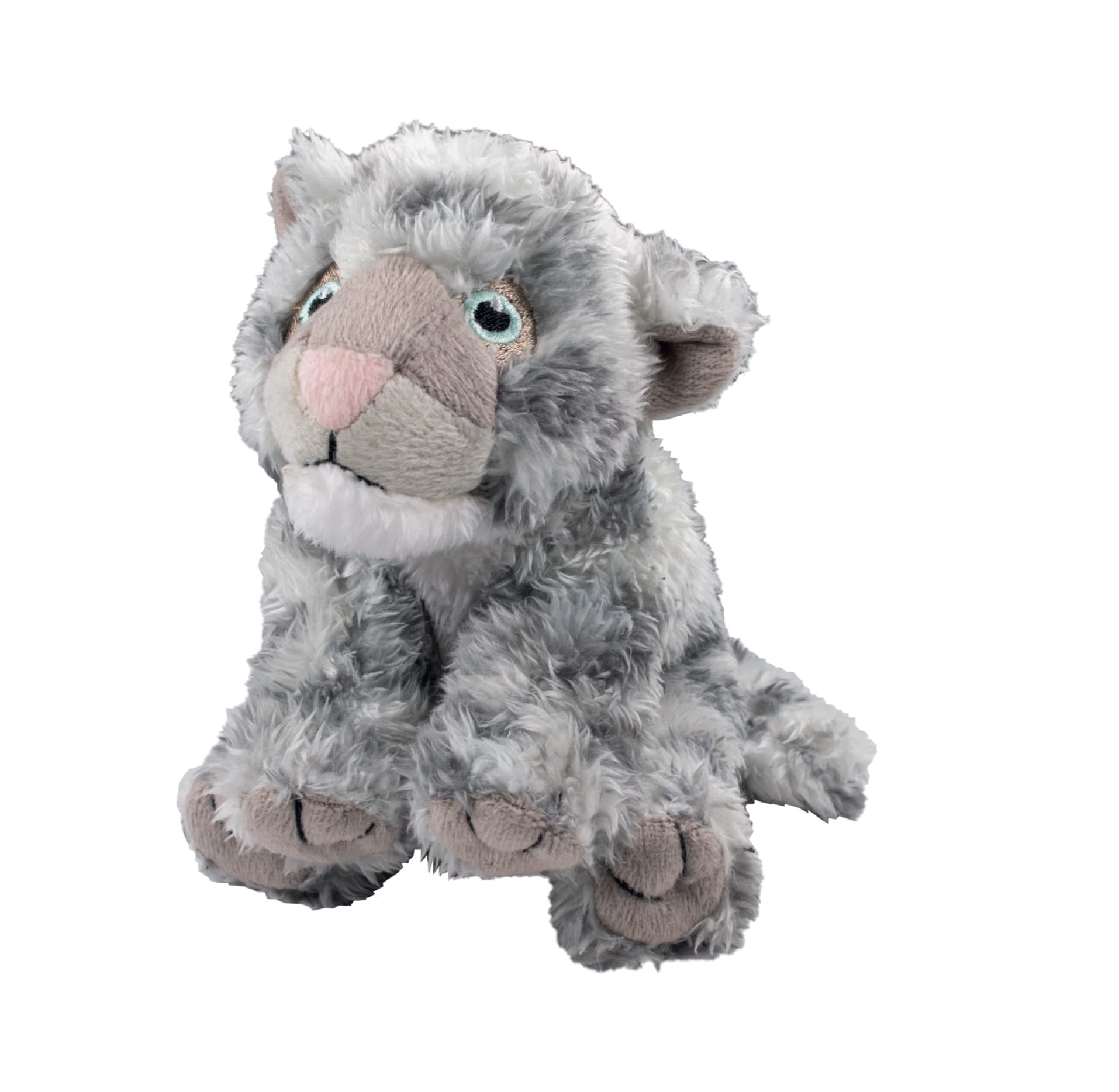 EcoBuddiez - Snow Leopard from Deluxebase. Small Soft Plush Animals made from Recycled Plastic Bottles. Eco-Friendly Cuddly Gift for Kids and Cute Stuffed Animal Toy for Toddlers.