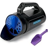 PERSZEN Handheld Spreader for Fertilizer, Grass Seed and Ice Melt, Multi-Use Seed Spreaders for Lawns with Adjustable Openings, 84 Oz Capacity Lawn Spreader for Yards and Garden Care