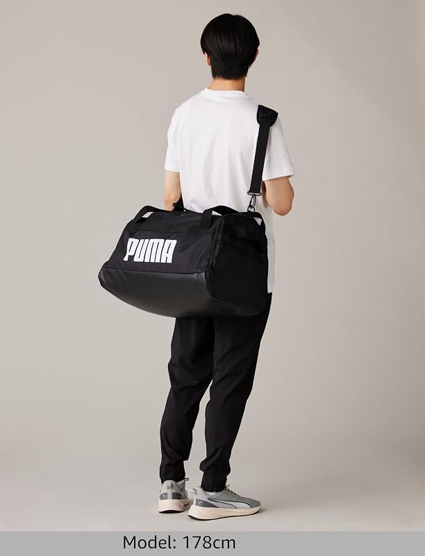 Puma Challenger Medium Sports Bag, Unisex Sporttaschen, Puma Black, OSFA - 091145