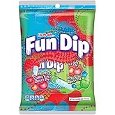 Fun Dip Candy, Cherry Yum Diddly Dip, Razz Apple Magic Dip, 6 Pouches