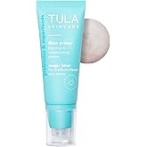 TULA Skin Care Face Filter Blurring and Moisturizing Primer - Magic Hour, Evens the Appearance of Skin Tone & Redness, Hydrates & Improves Makeup Wear, 1fl oz