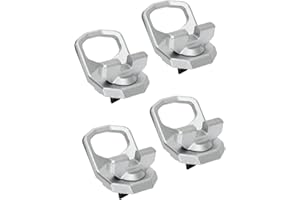 POWHORSE Lock and Ride Max D-Rings Set of 4 for 2024-2025 Polaris Xpedition and Ranger,Polaris Lock Ride Max D-Rings 2890894 2889620