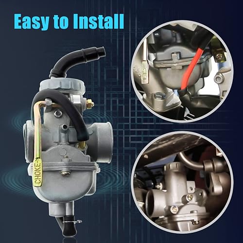 Compatible Con Coolster 110CC ATV 3050B 3050B-2 3050C 3050D Carburador Completo - Foto 9