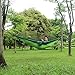 BlueStraw Camping Hammock with Mosquito Net Outdoor Double Person Hanging Bed Tent Portable Parachute Fabric Sleeping Hammock Cot Bed for Backpacking, Hiking, Traveling,Backyard, Relaxationthumb 1